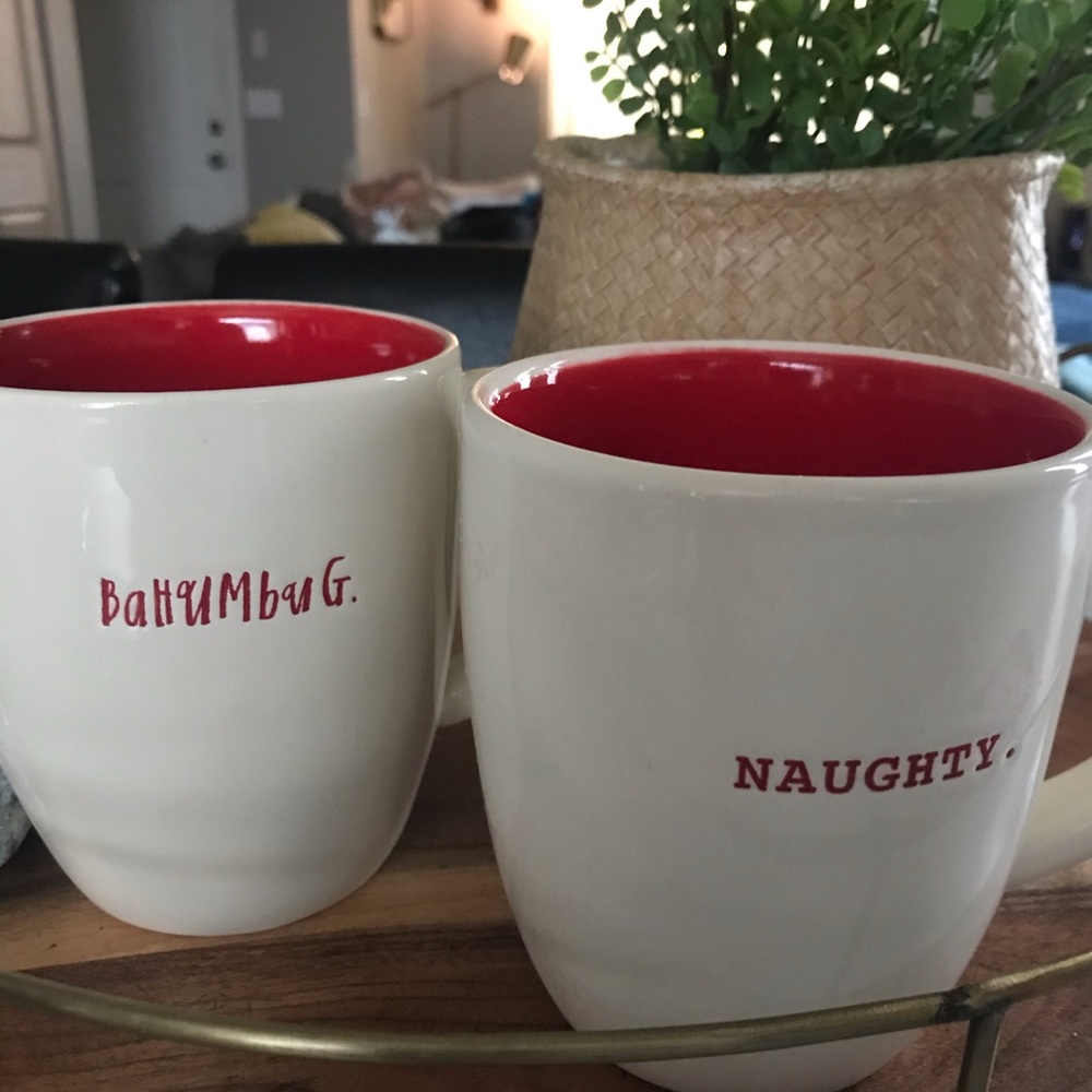 Rae Dunn Christmas Mugs